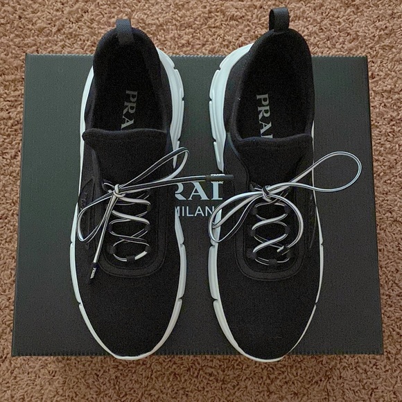 PRADA KNIT SNEAKERS - Picture 5 of 11
